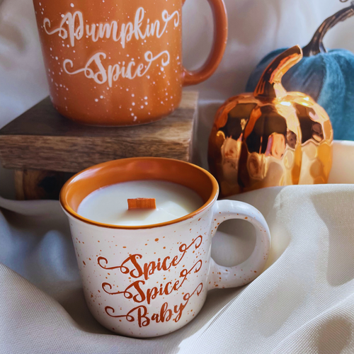 Spice Spice Baby Pumpkin Spice Chai Latte Coconut Soy Candle