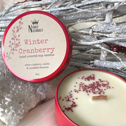 Winter Cranberry Soy Candle